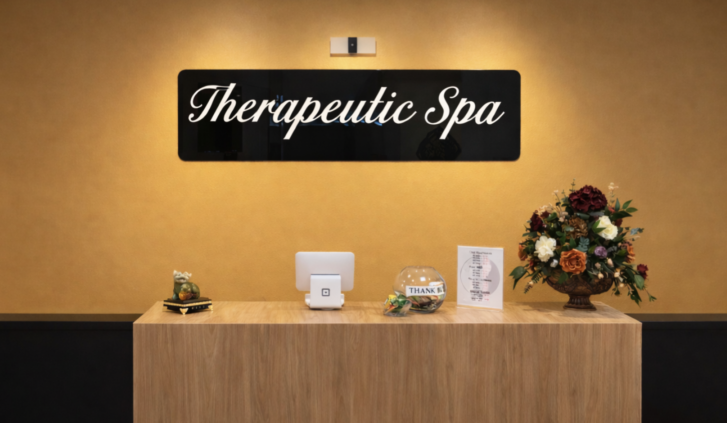 Therapeutic Spa Reception Area